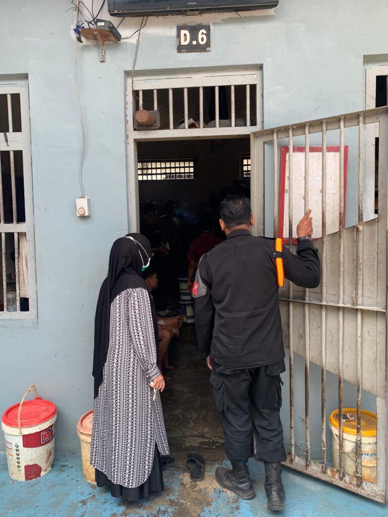 Lapas Narkotika Karang Intan Lakukan Kontrol Kesehatan Blok Hunian, Pastikan WBP Sehat dan Terpantau