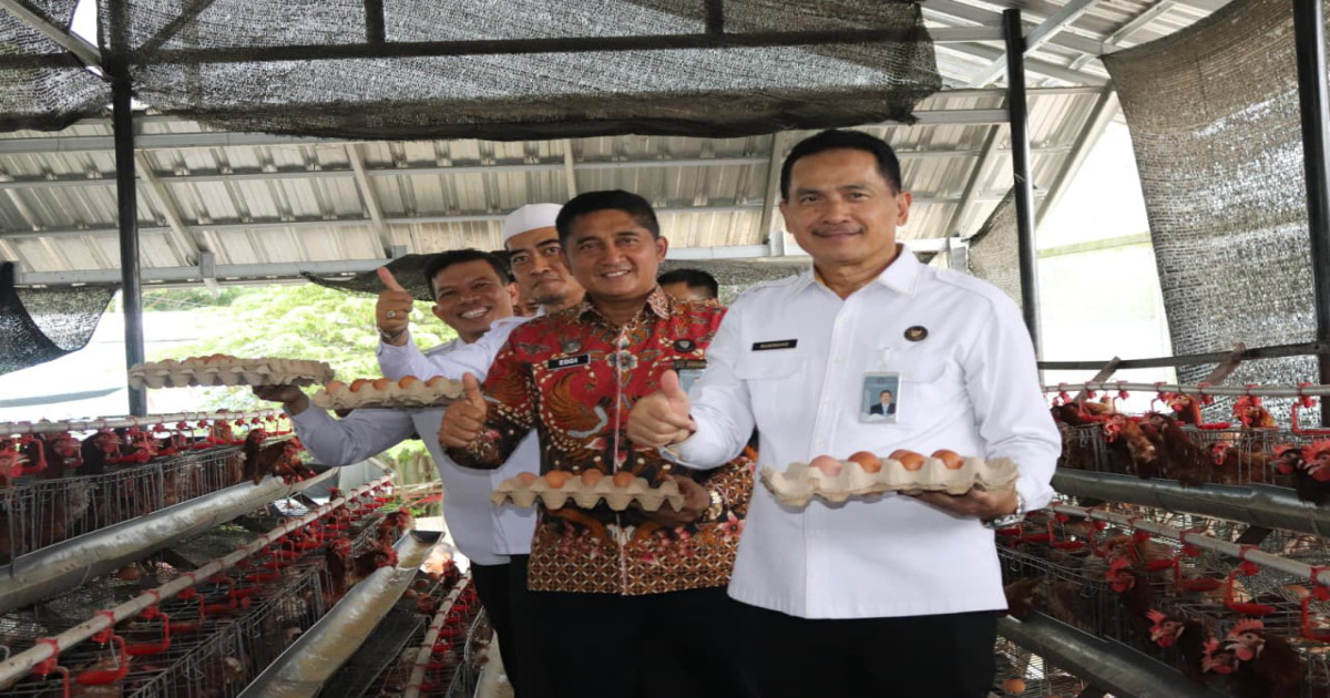 Nugroho Tinjau WAE 2 dan WAE 3 Lapas Narkotika Karang Intan, Apresiasi Inovasi dan Kreativitas Pembinaan