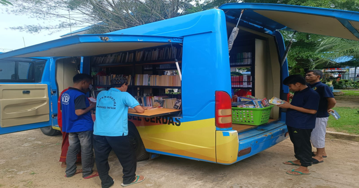 Lapas Narkotika Karang Intan Terima Layanan Perpustakaan Keliling, Tingkatkan Minat Baca Warga Binaan