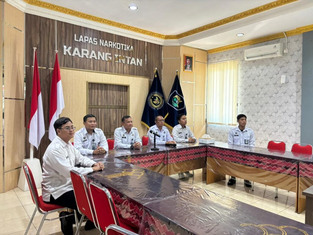 Lapas Narkotika Karang Intan Ikuti Sosialisasi Peraturan DJPB dan Bimbingan Teknis Aplikasi MyIntress